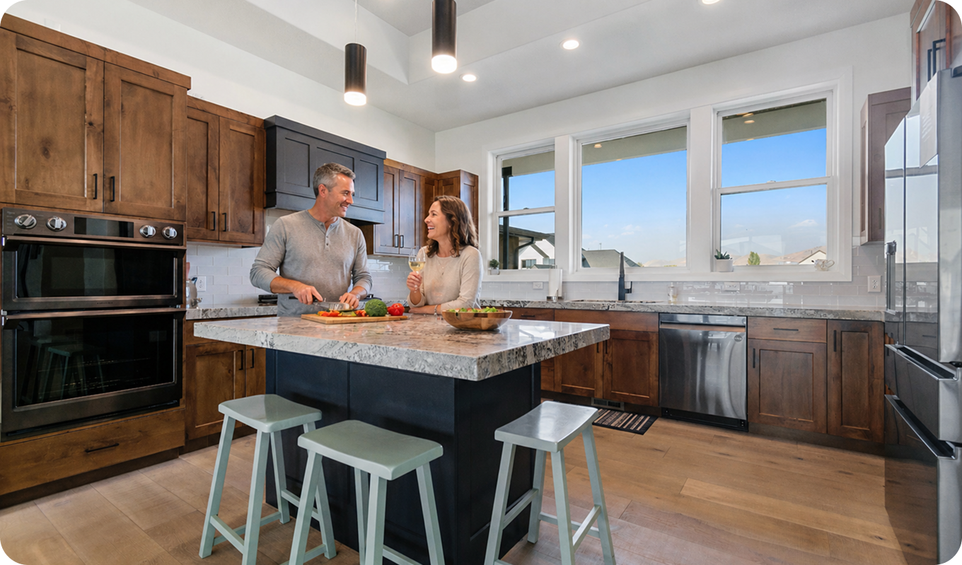 What Clients Say After the First Meal in Their New Kitchen